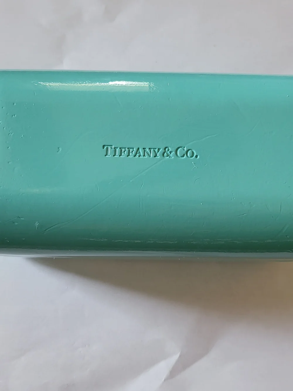 Tiffany & Co. Eyewear/Sunglass Case in Signature Tiffany Turquoise .